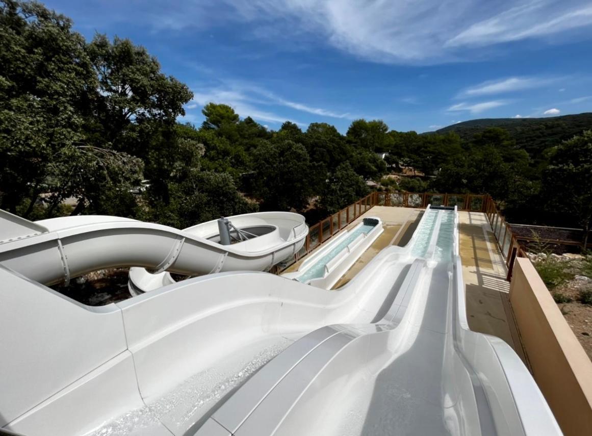 Mobil-Home Dans Camping 4* Saint-Laurent-du-Verdon Eksteriør billede